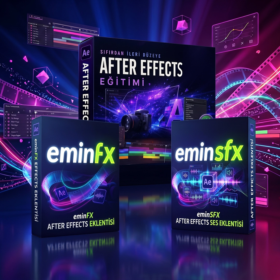 Sıfırdan After Effects Eğitimi + eminFX + eminSFX (AE & PR)